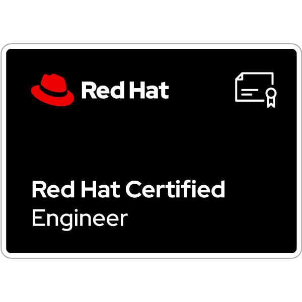 RHCE-Red Hat Certified Engineer logo
